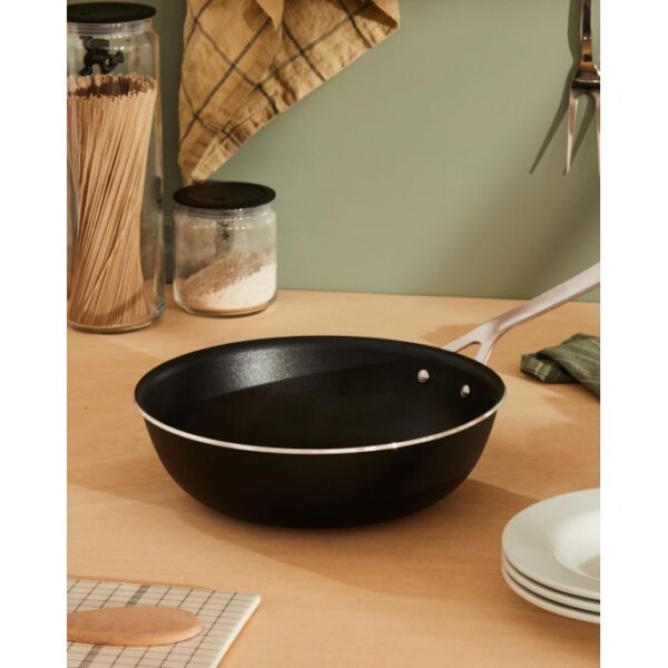 Padella antiaderente 28cm Pots & Pans Black Alessi - Glass